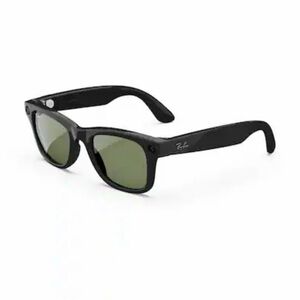 New Ray-Ban Meta Wayfarer Large Shiny Black Glasses